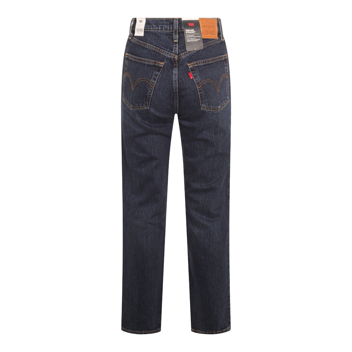 DARK BLUE RIBCAGE DENIM JEANS