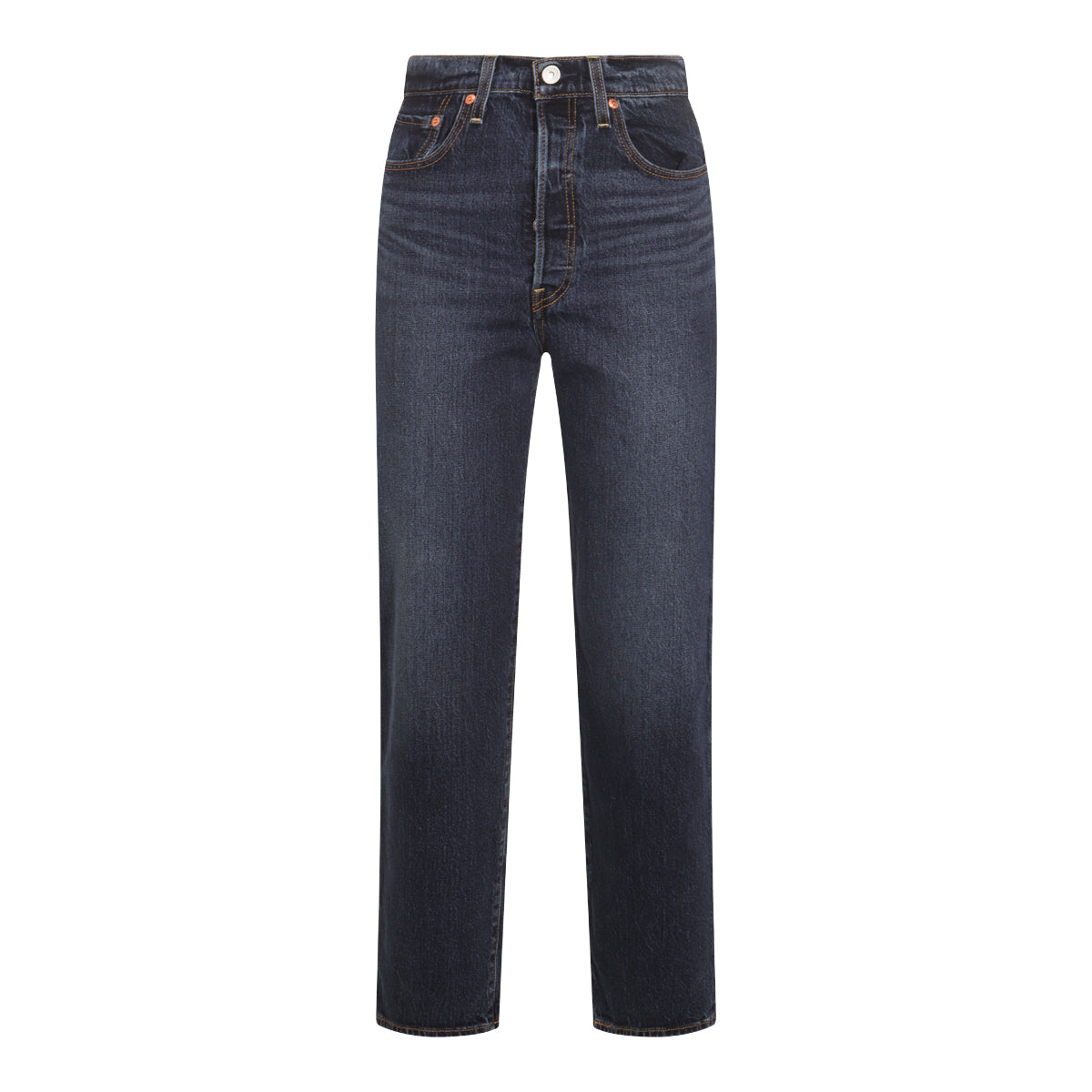 DARK BLUE RIBCAGE DENIM JEANS