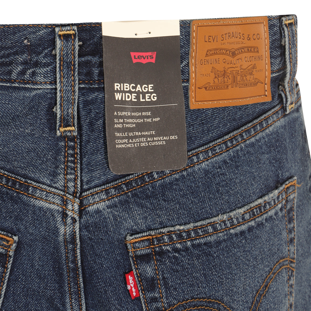 BLUE COTTON DENIM JEANS
