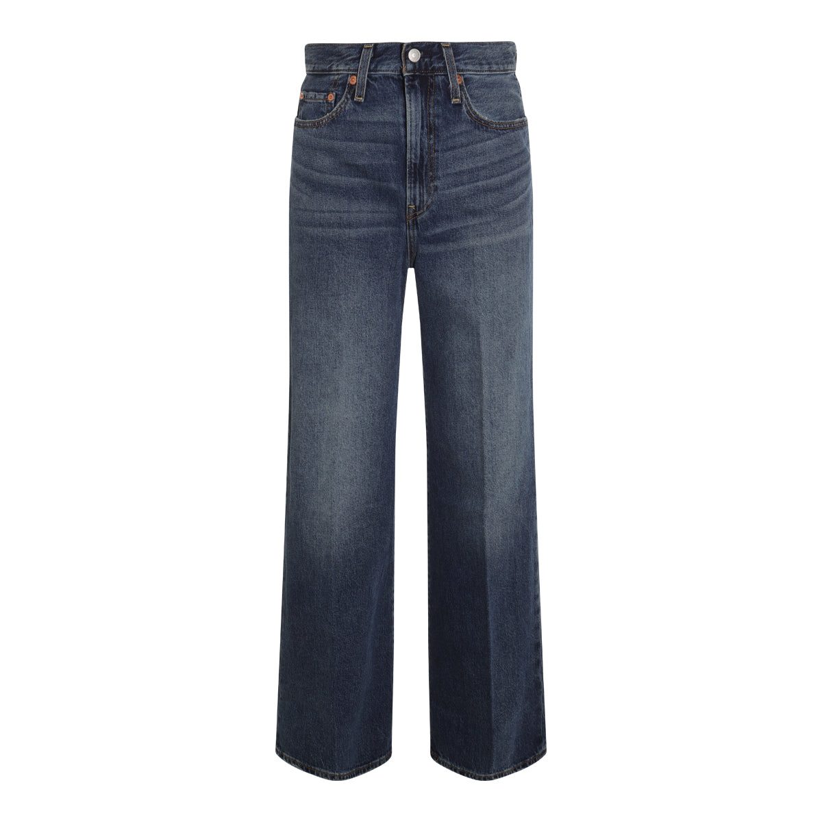 BLUE COTTON DENIM JEANS