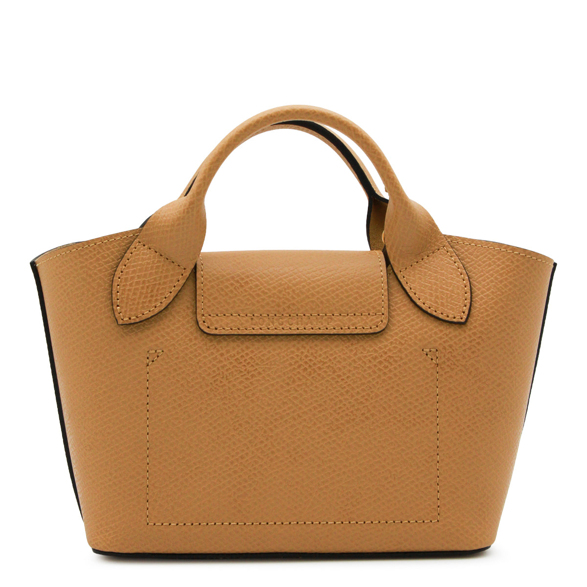 BEIGE LEATHER EPURE XS CROSSBODY BAG