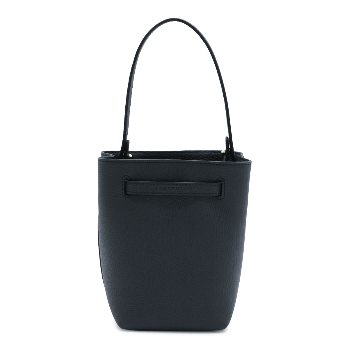 BLACK LEATHER LE SMART FLOW S SATCHEL