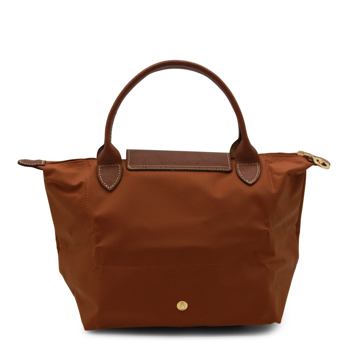 BROWN CANVAS LE PLIAGE S TOTE BAG