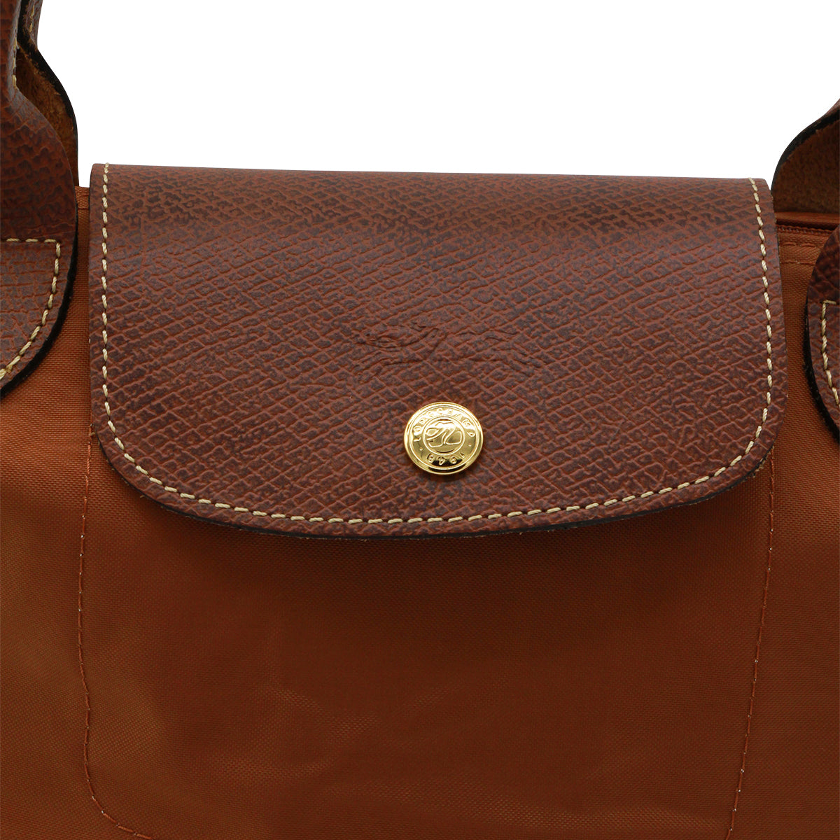 BROWN CANVAS LE PLIAGE S TOTE BAG