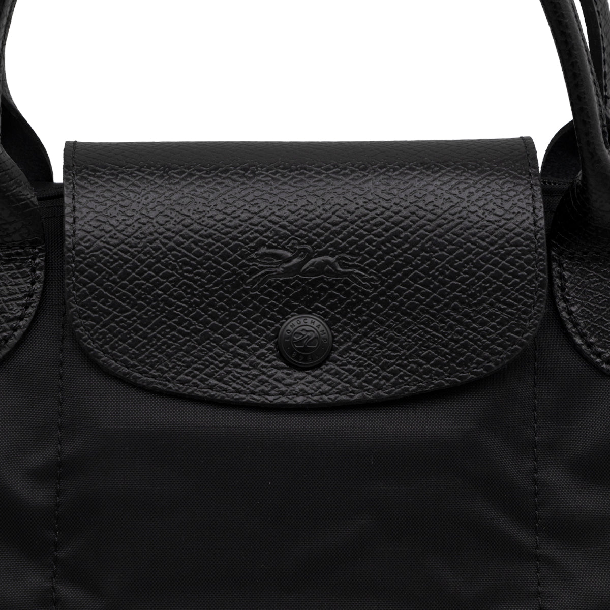BLACK CANVAS LE PLIAGE TOTE BAG