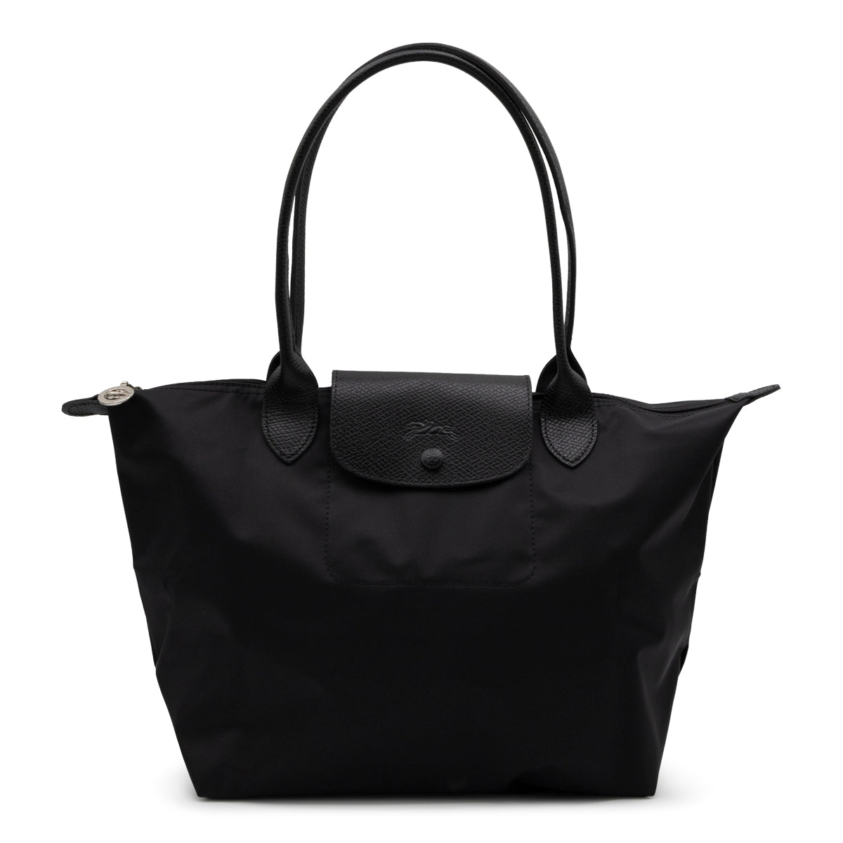 BLACK LE PLIAGE M TOTE BAG
