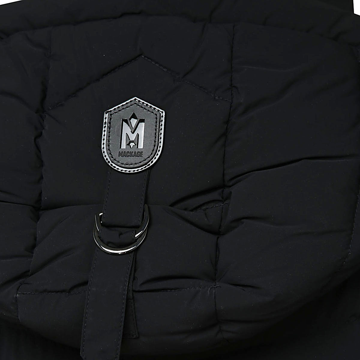 BLACK DOWN JACKET