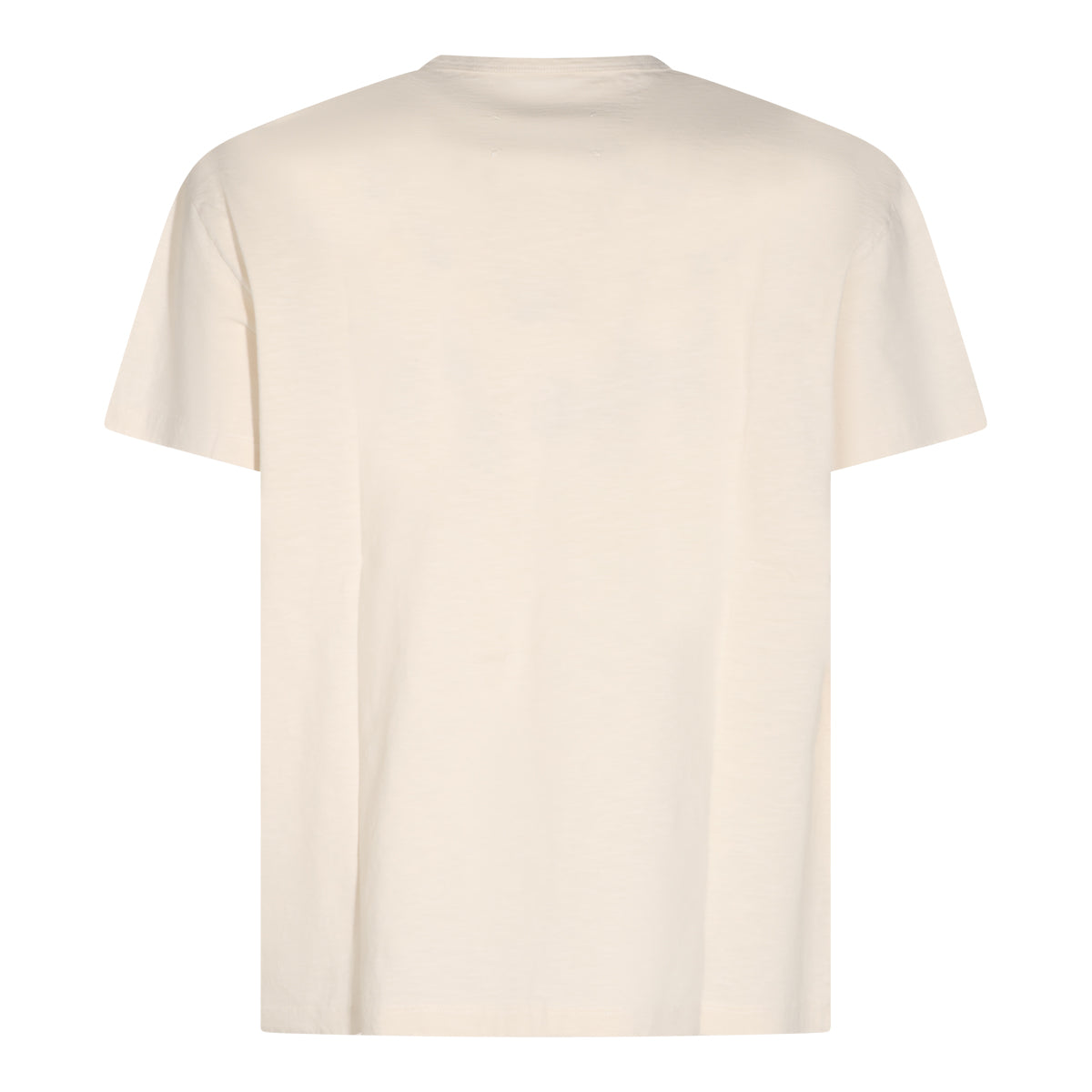 WHITE COTTON T-SHIRT