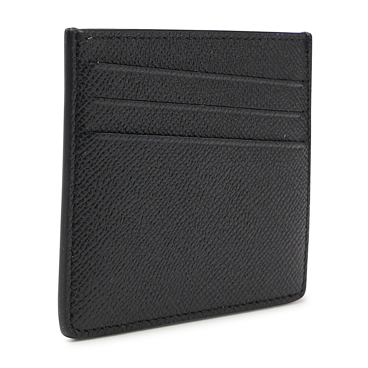 BLACK LEATHER CARDHOLDER