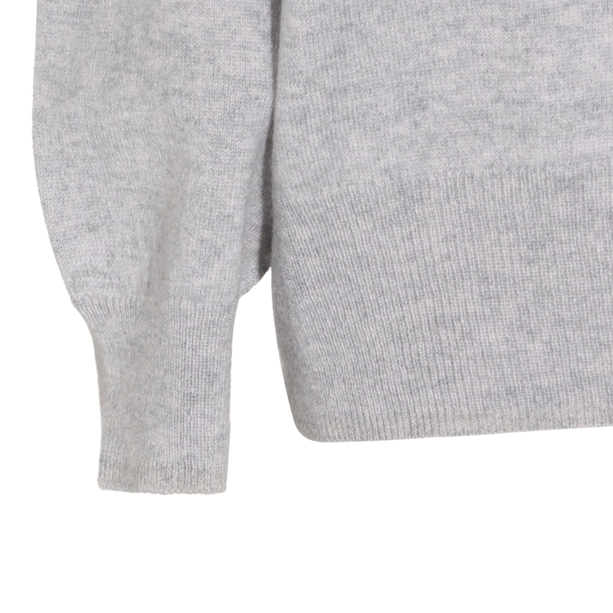 GREY CASHMERE KNITWEAR