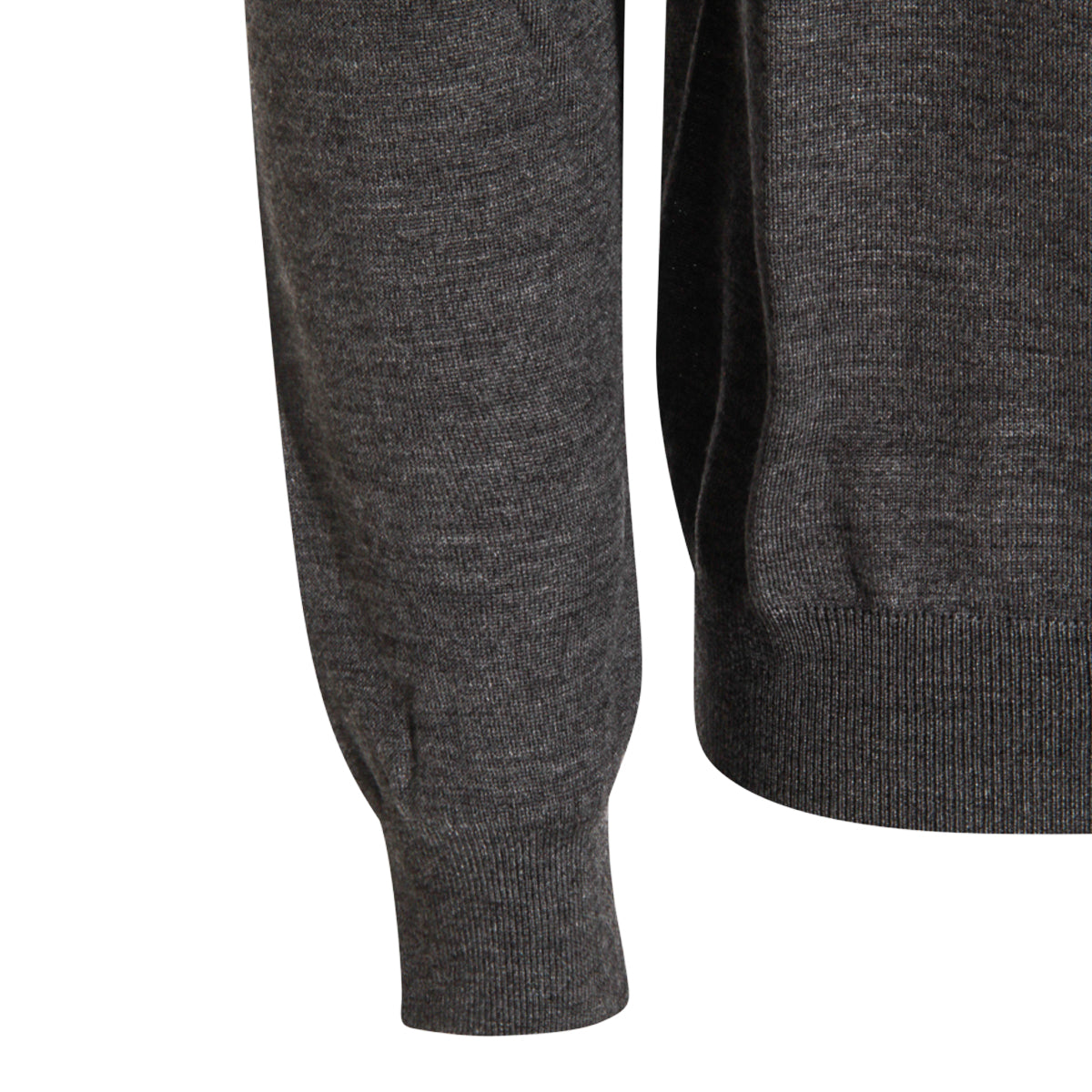 GREY CASHMERE JUMPER