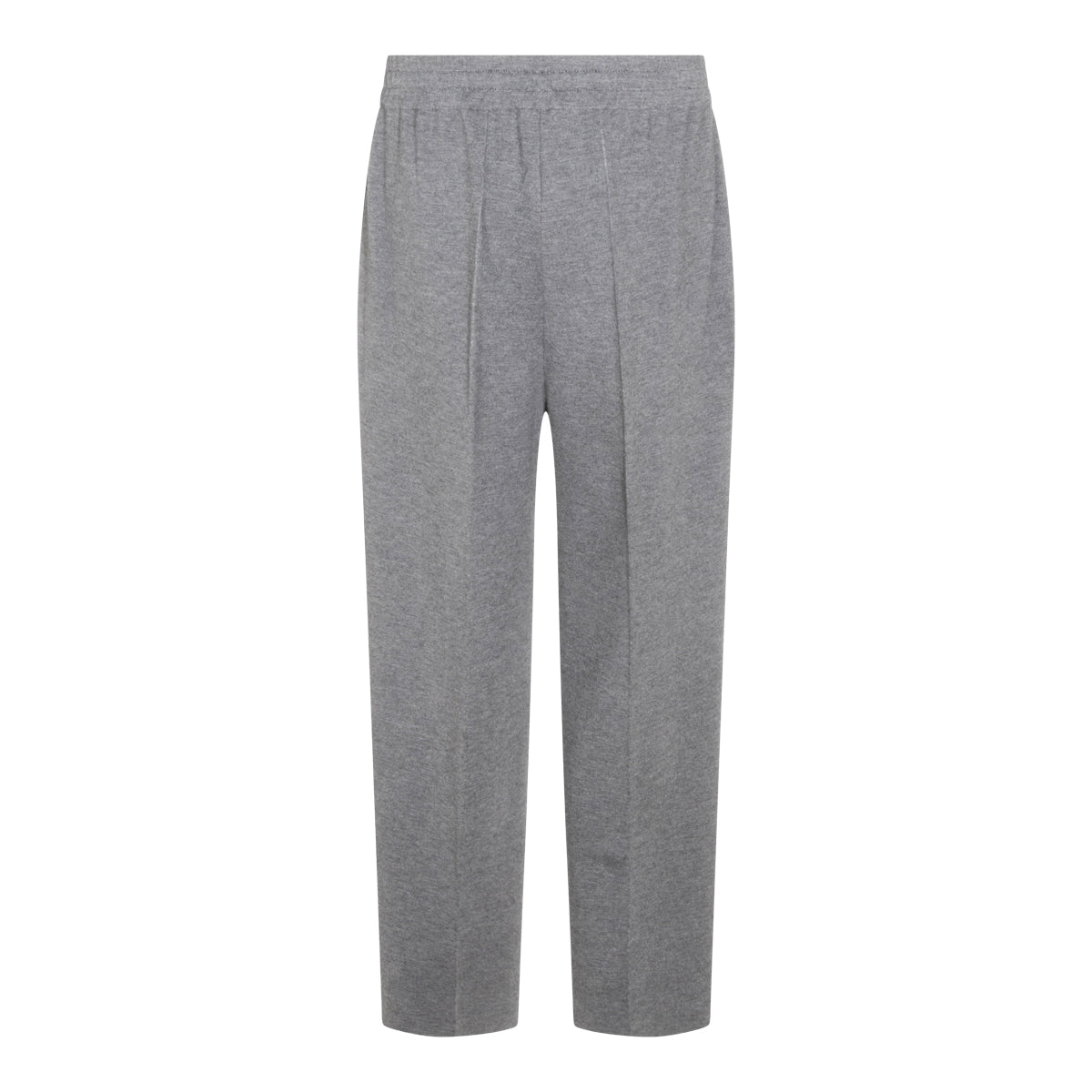 GREY VIRGIN WOOL PANTS