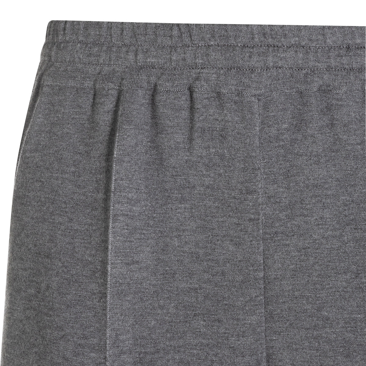 GREY VIRGIN WOOL PANTS