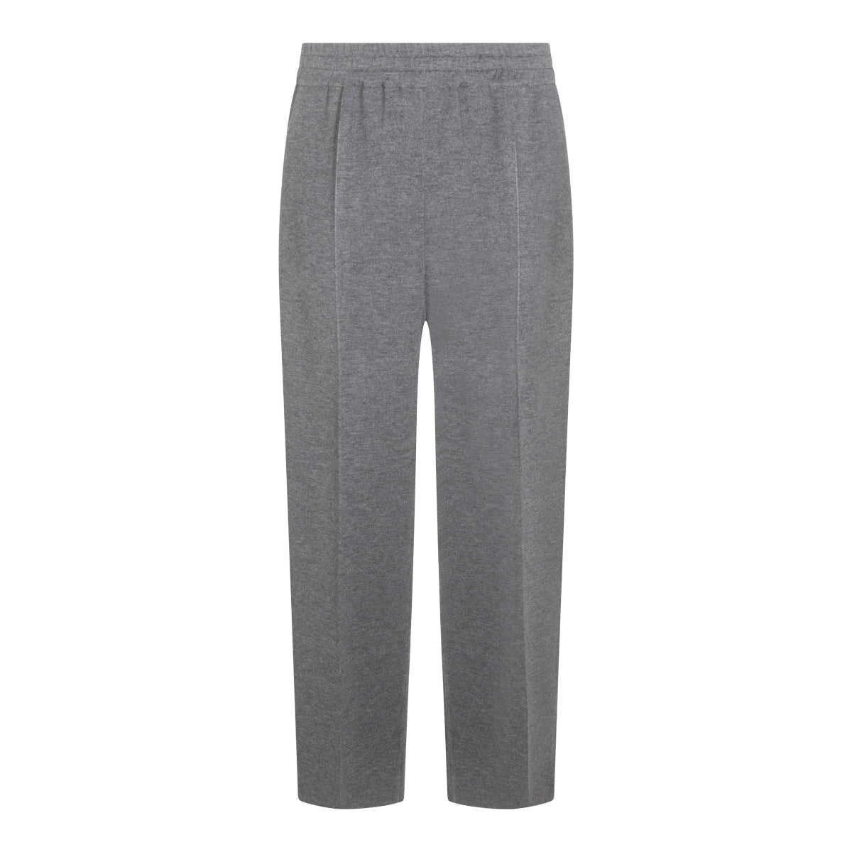 GREY VIRGIN WOOL PANTS