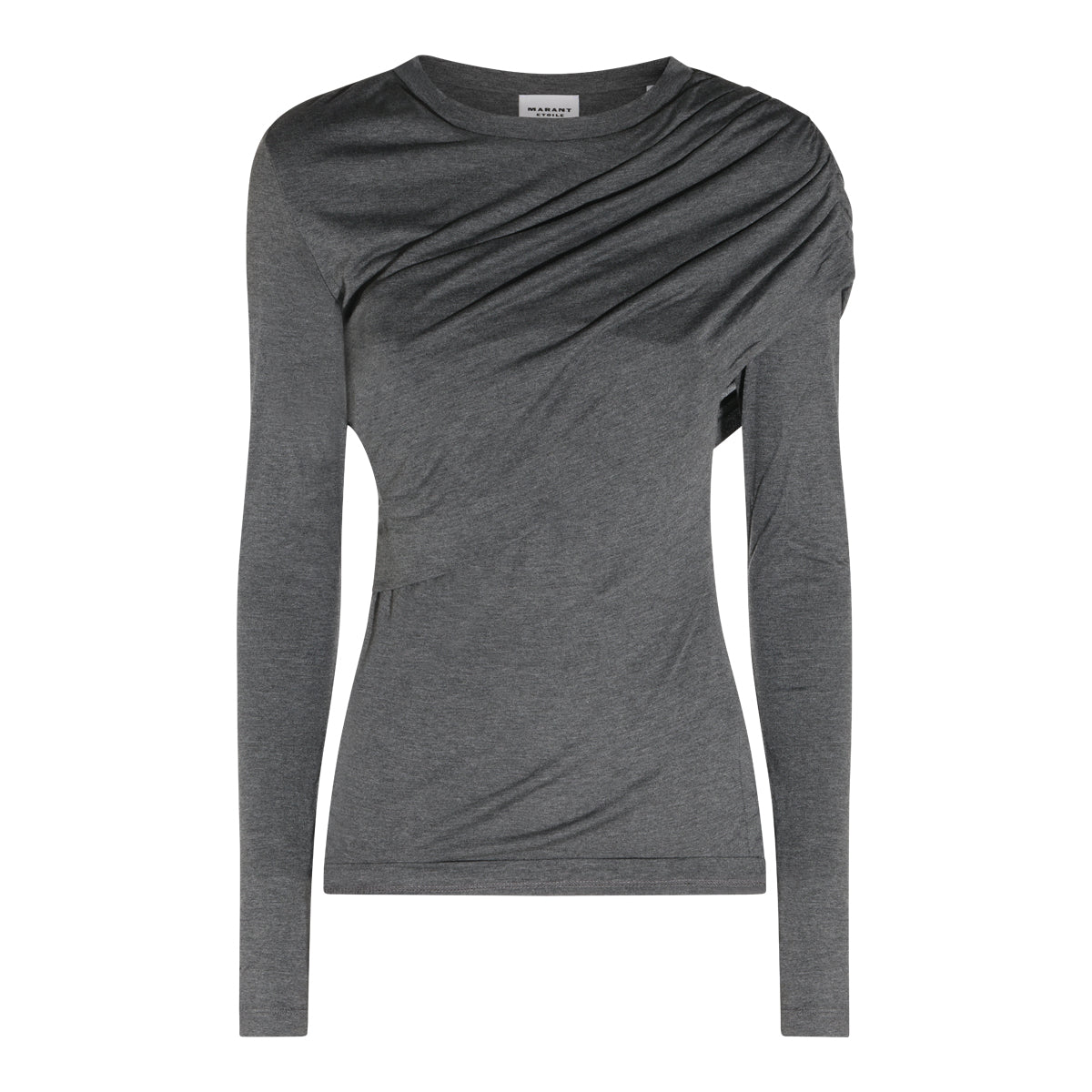 GREY VISCOSE DRESSI TOP