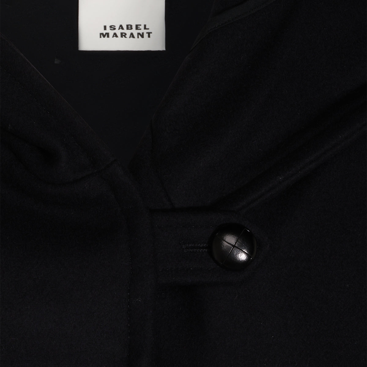 DARK NAVY WOOL AND CASHMERE BLEND TRIXIE CASUAL JACKET
