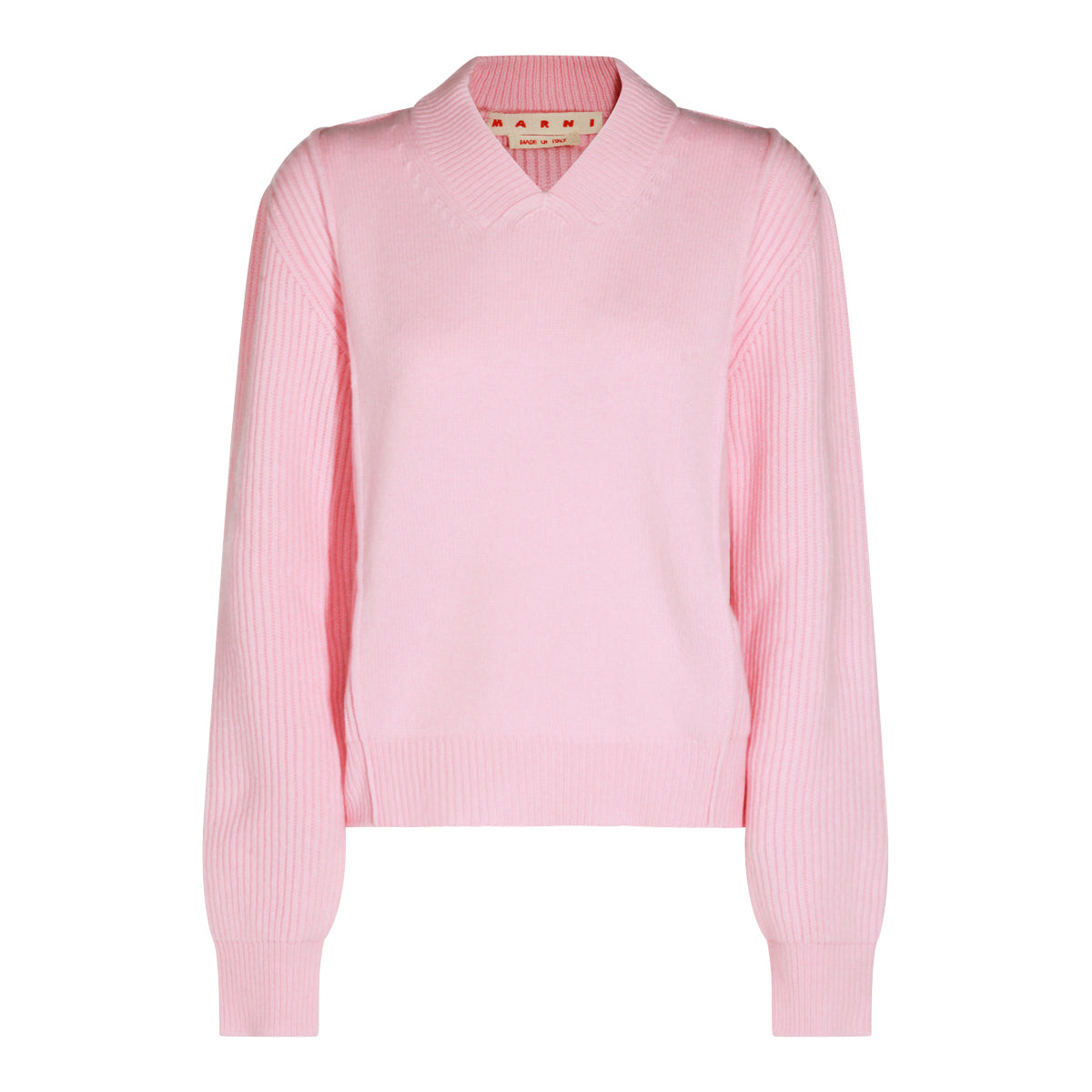 PINK VIRGIN WOOL KNITWEAR
