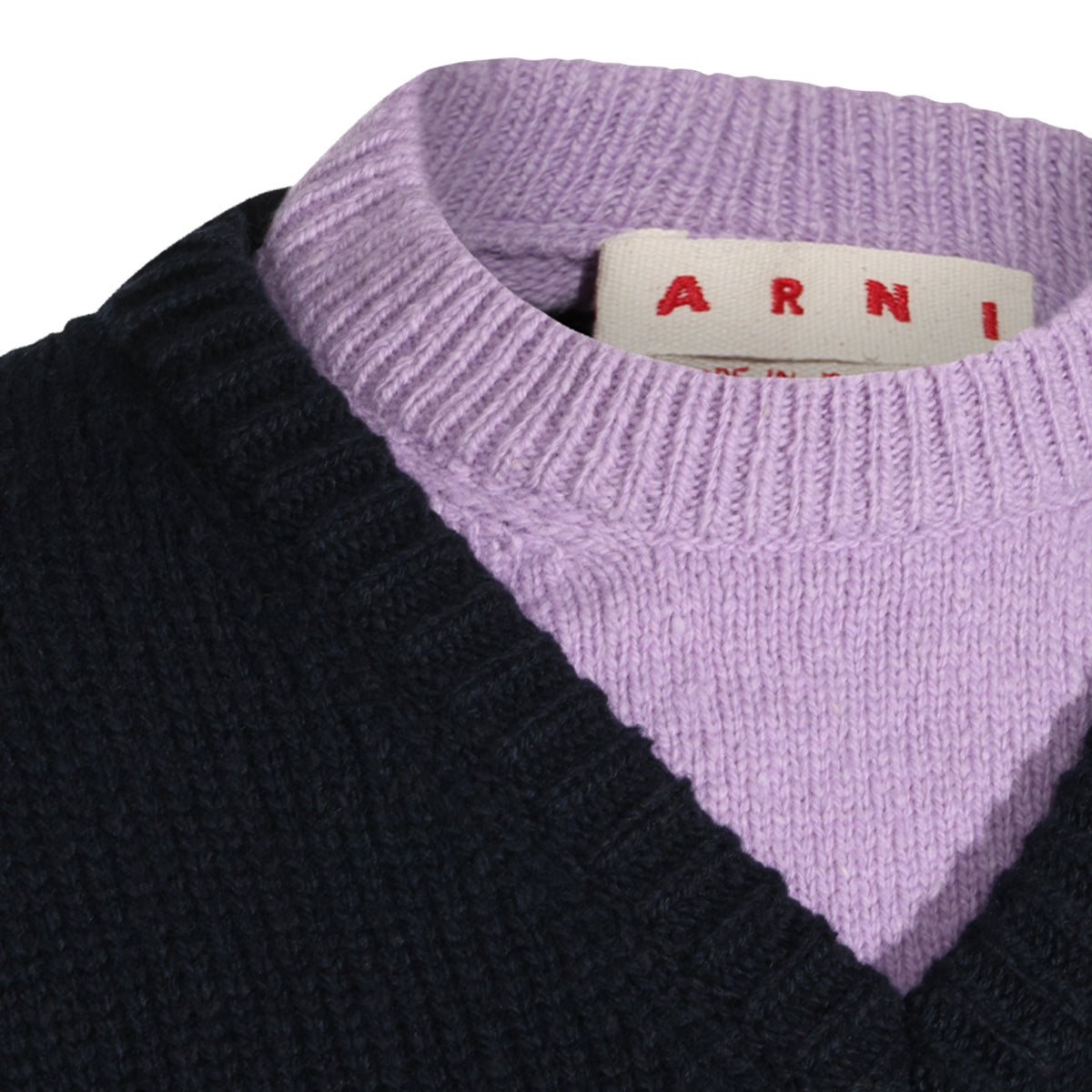 BLACK WOOL KNITWEAR