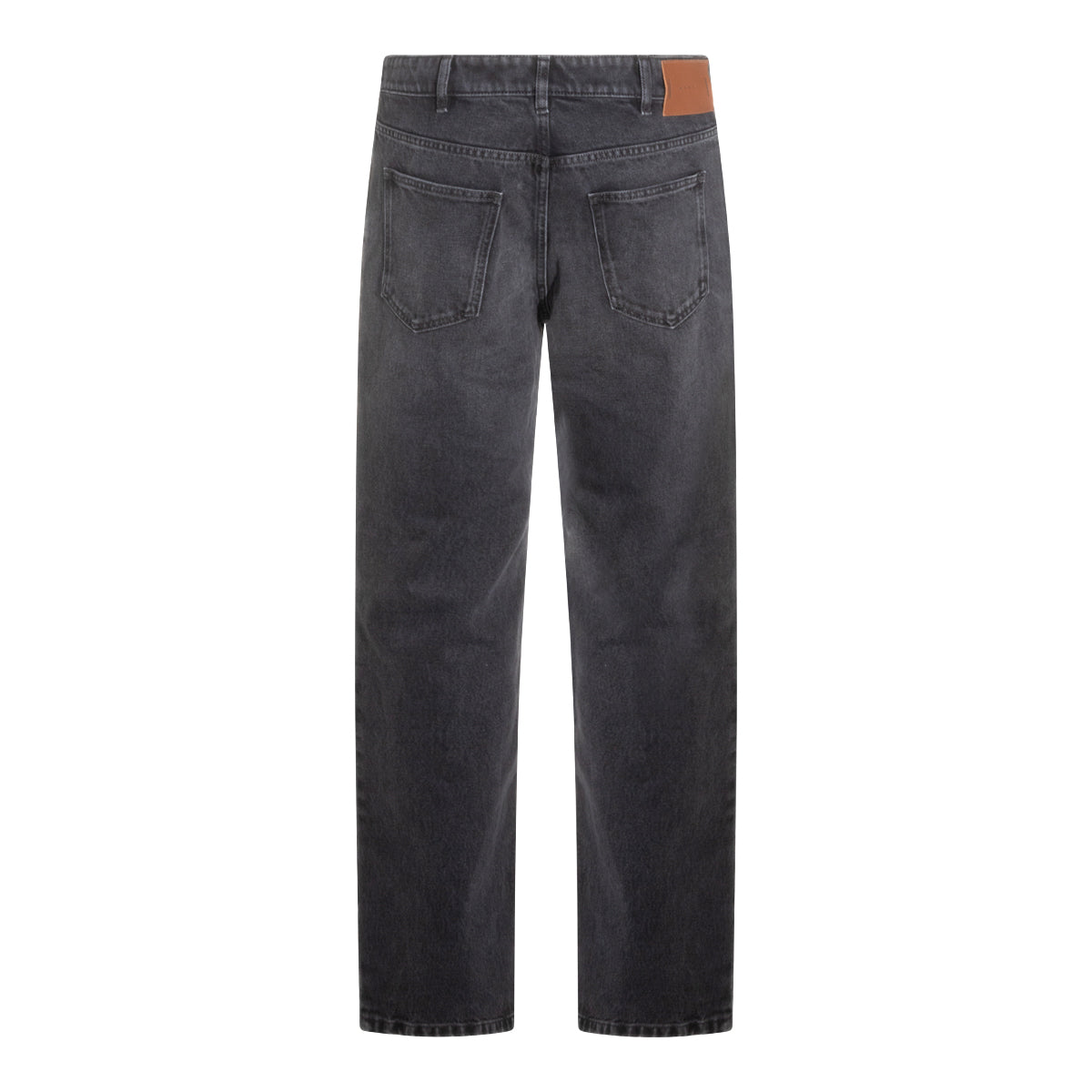 BLACK COTTON DENIM JEANS