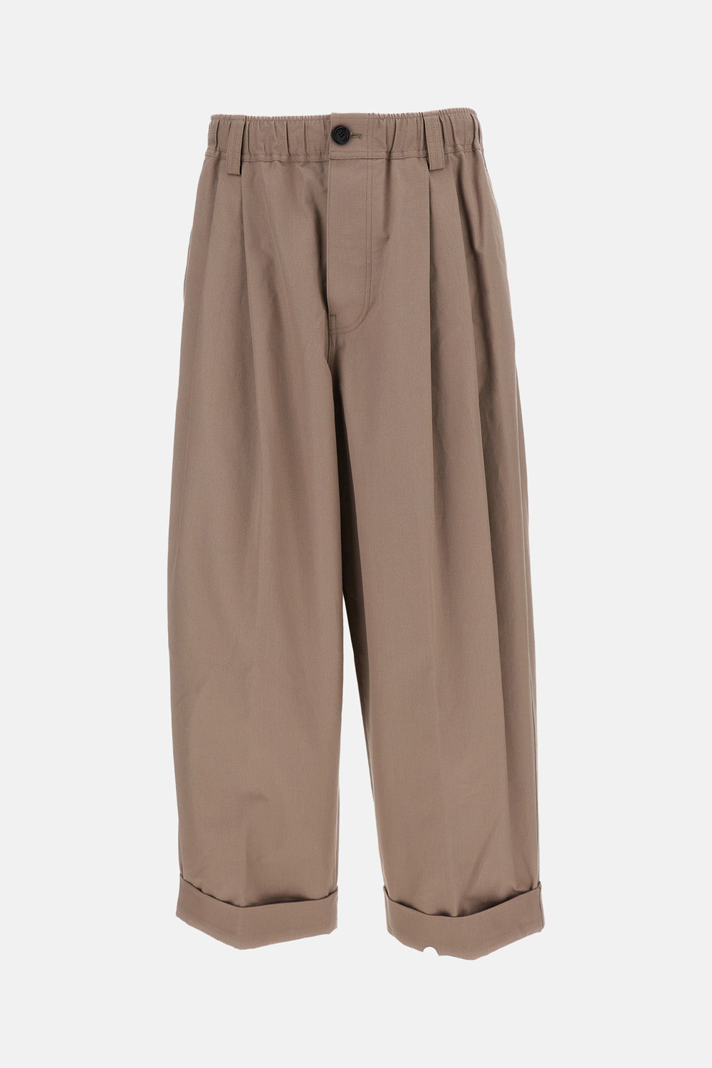 COTTON CANVAS TROUSERS