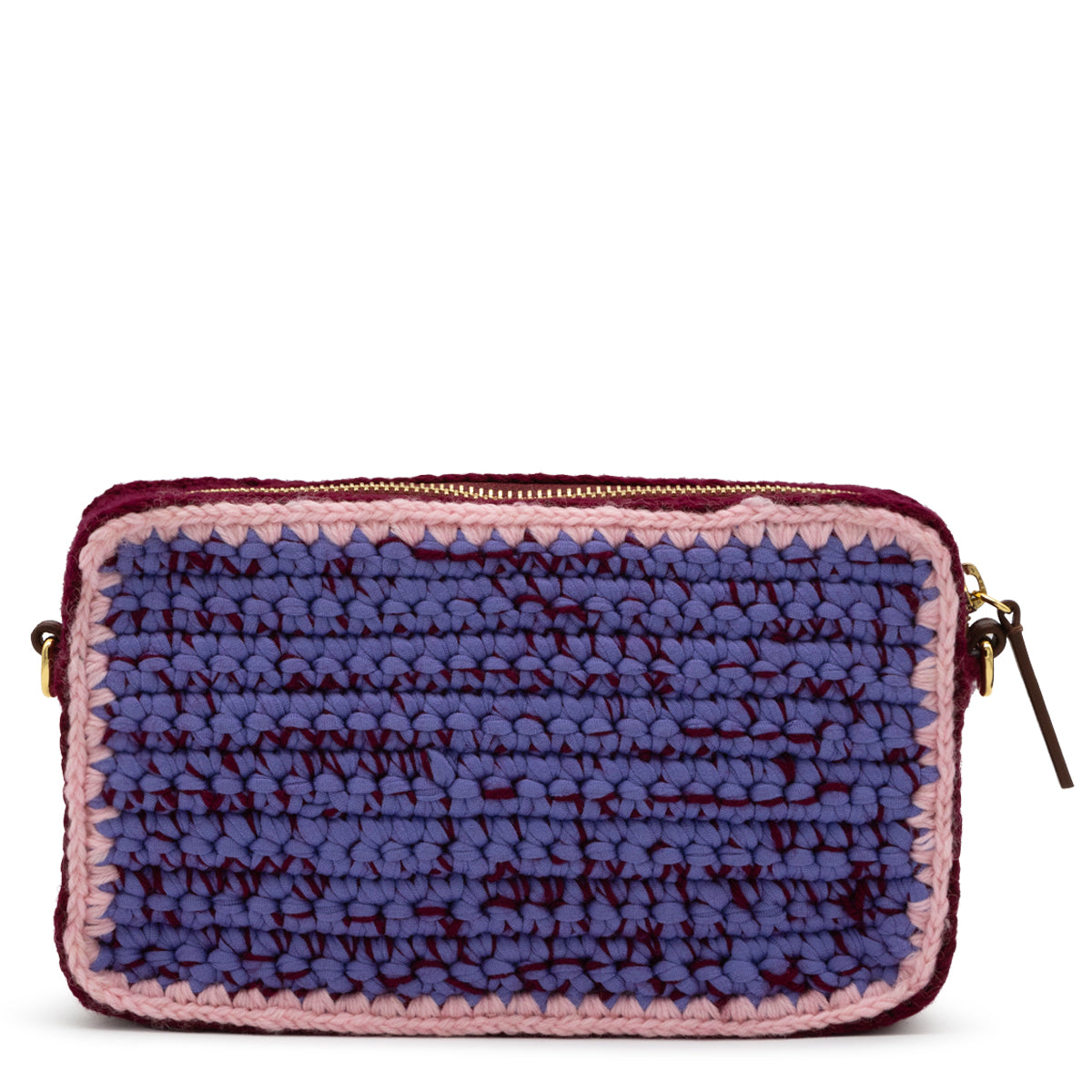 MULTICOLOR WOOL CROSSBODY BAG