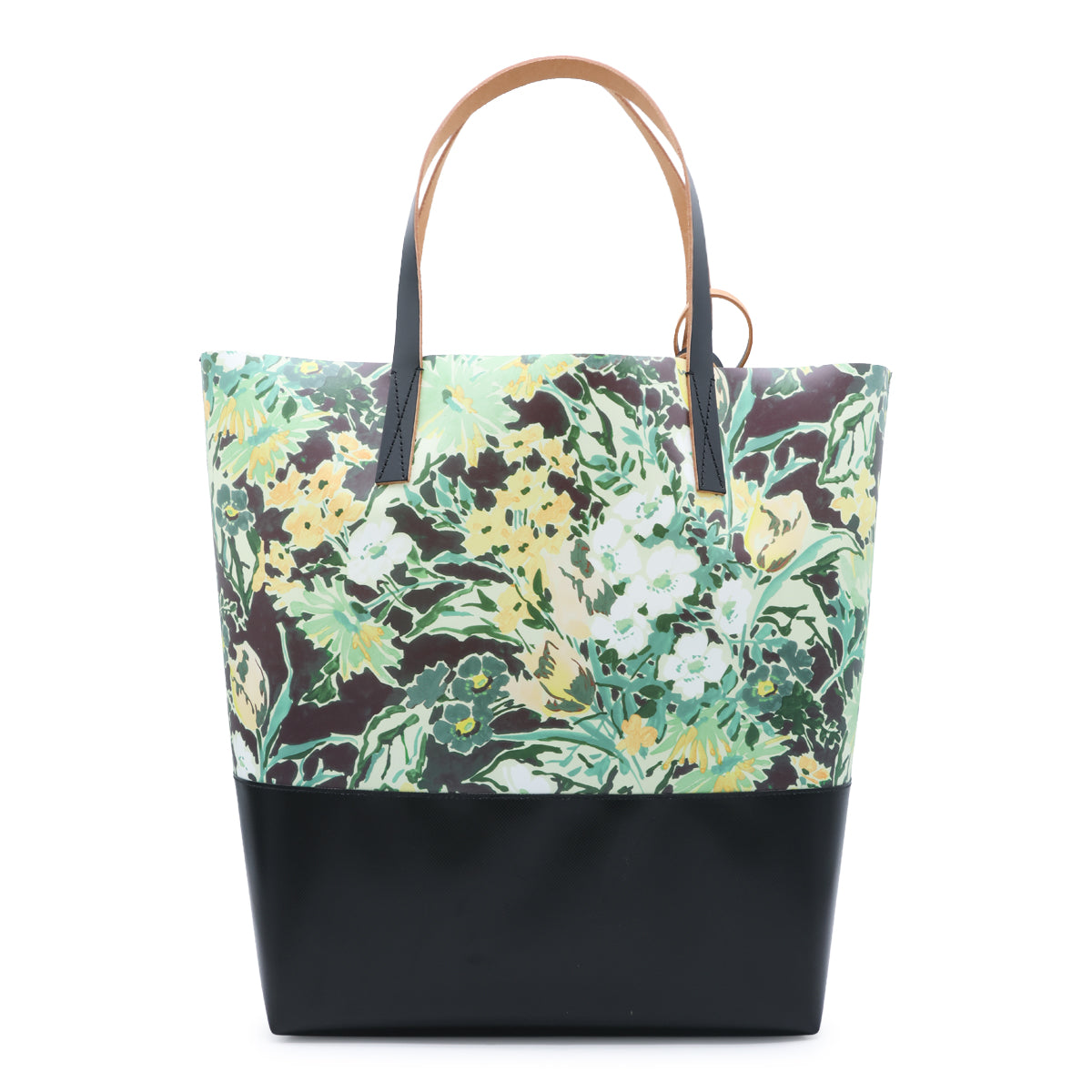 MARNI TRIBECA FLORAL PRINT TOTE BAG
