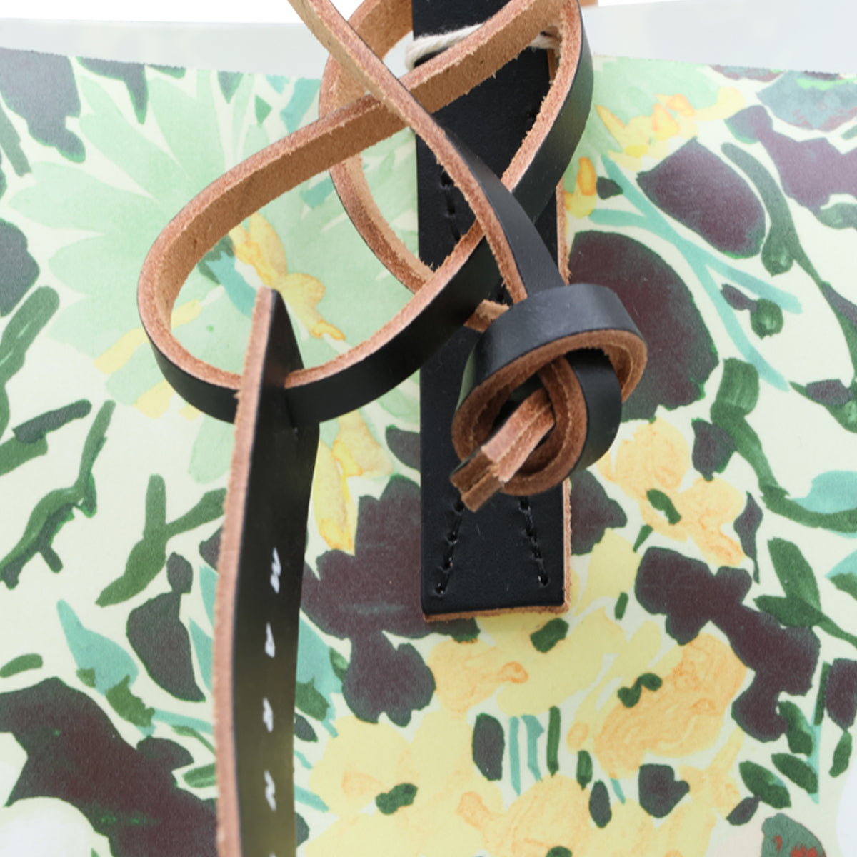 MARNI TRIBECA FLORAL PRINT TOTE BAG