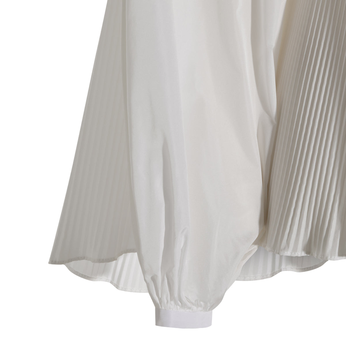 WHITE SILK BLEND VALLE SHIRT