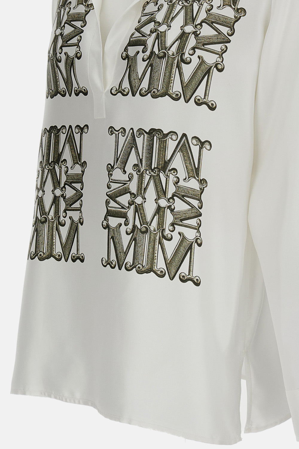 PRINTED SILK SHIRT