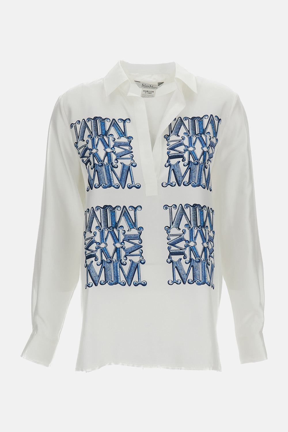 PRINTED SILK SHIRT