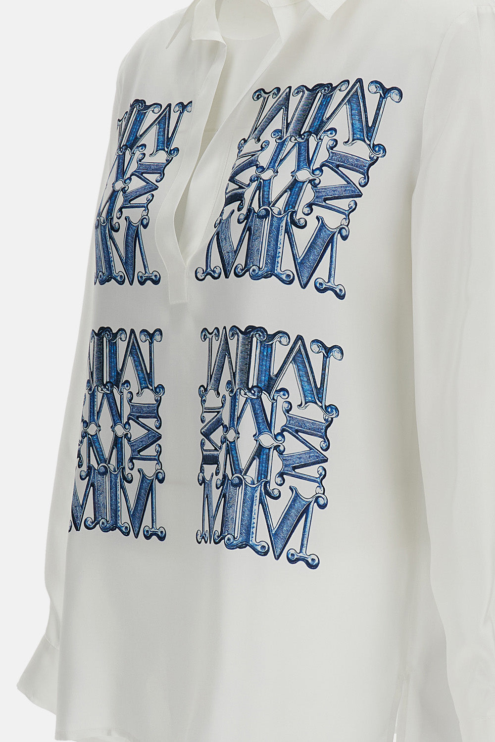 PRINTED SILK SHIRT