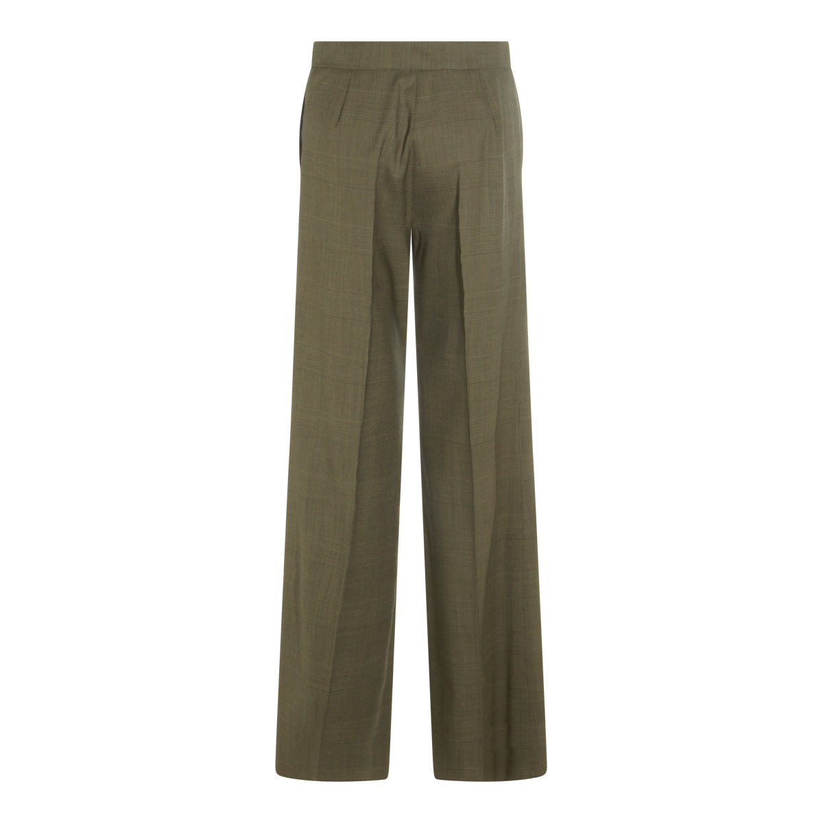 KHAKI WOOL NETTO PANT