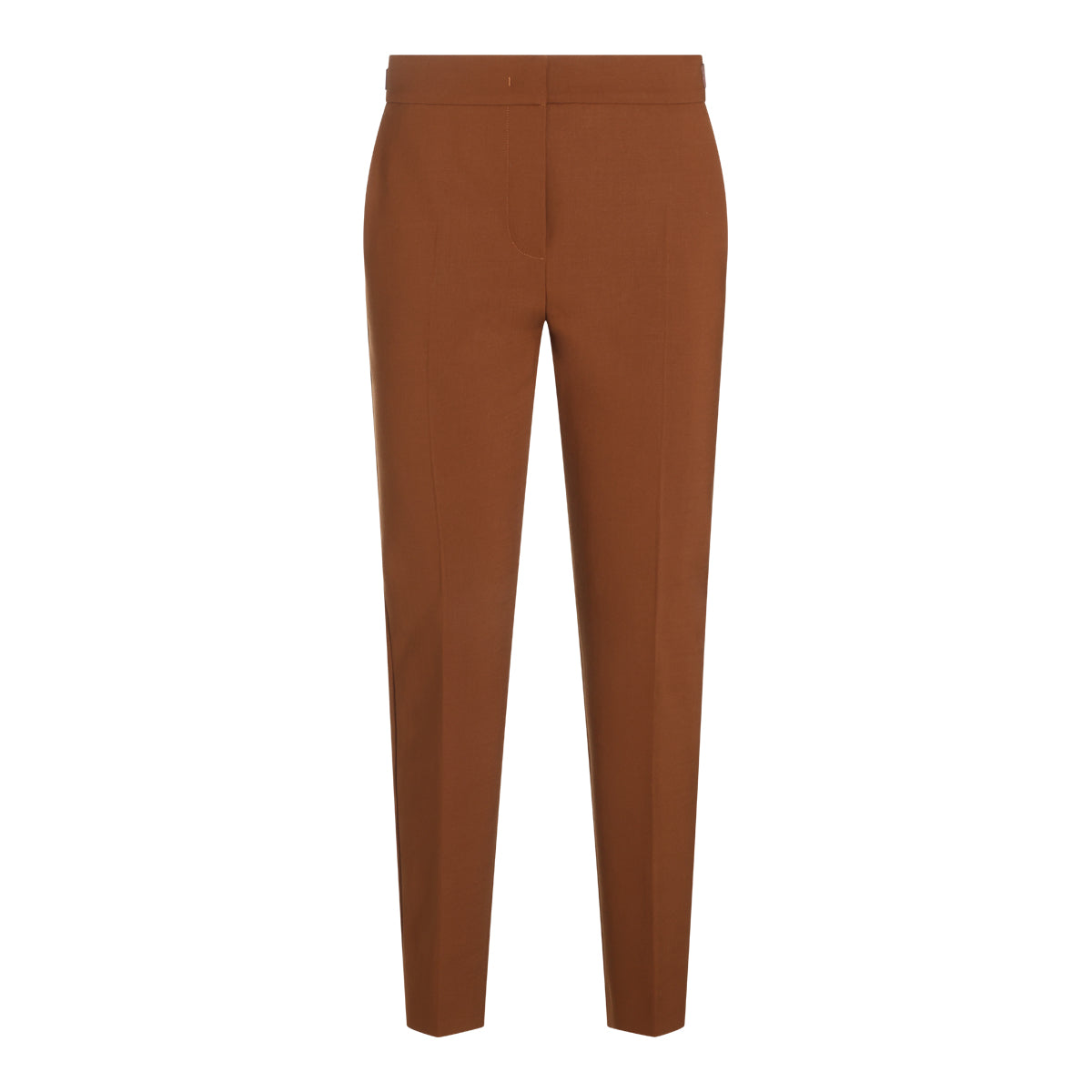 BRONZE VIRGIN WOOL STRETCH MACINO PANTS