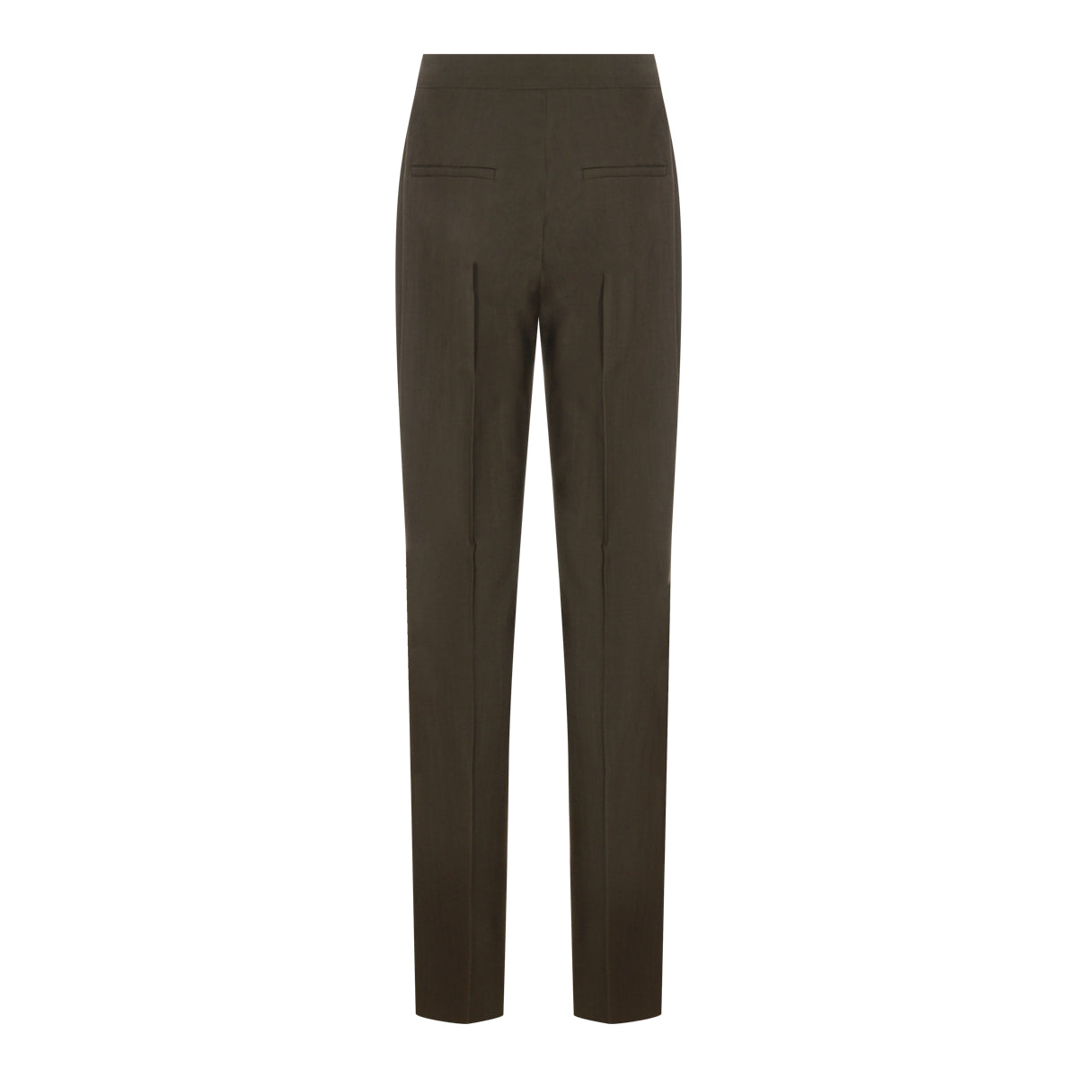BROWN WOOL PANT