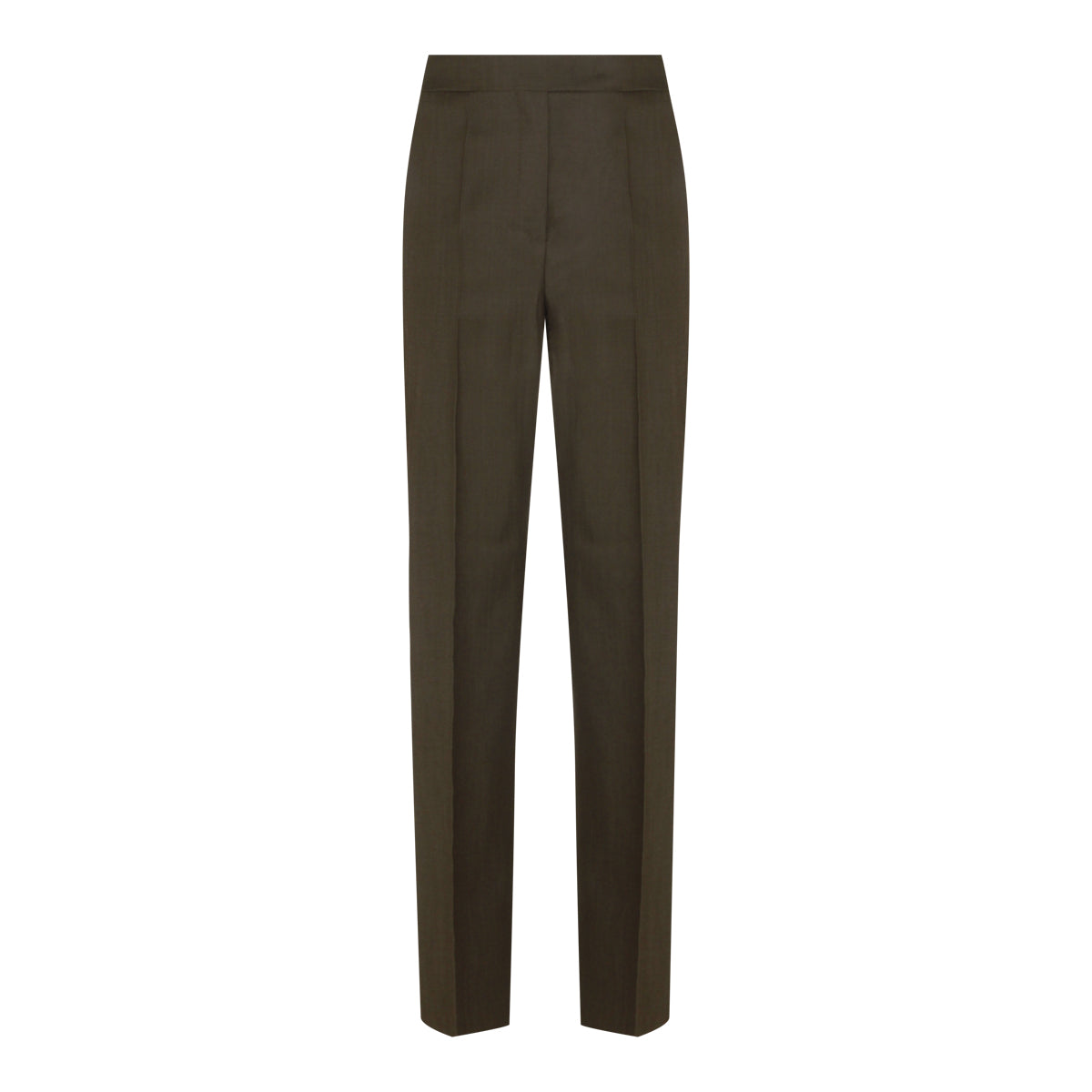 BROWN WOOL PANT