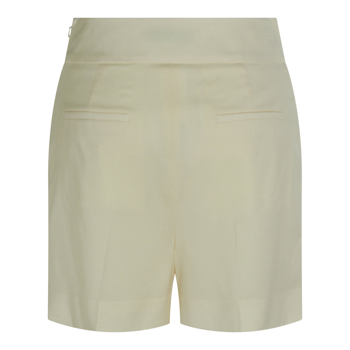 WHITE WOOL PITTURA SHORTS