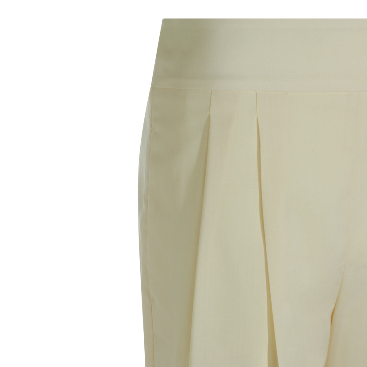 WHITE WOOL PITTURA SHORTS