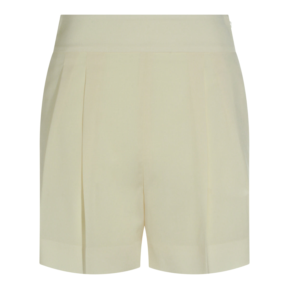 WHITE WOOL PITTURA SHORTS
