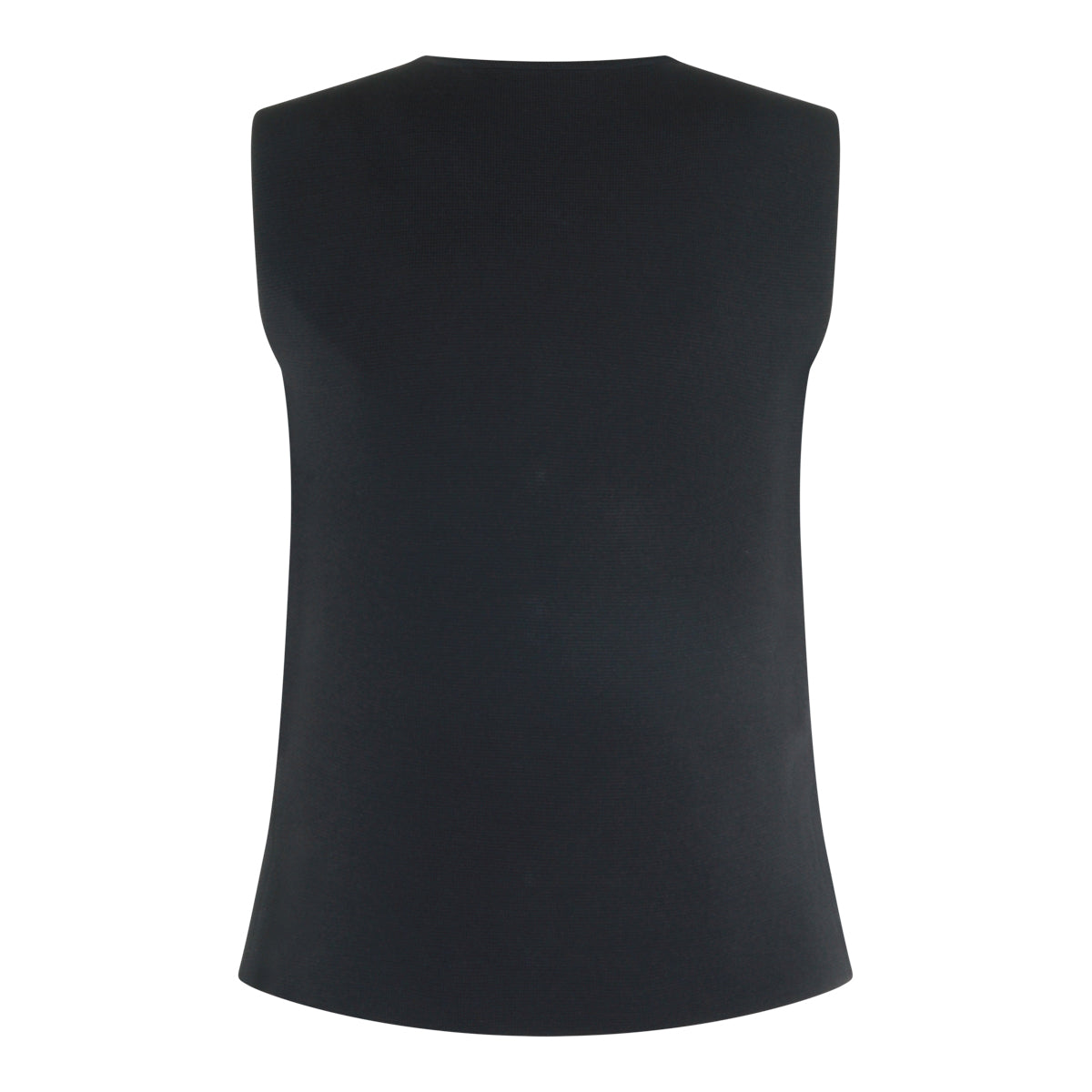 NAVY VISCOSE GOLA VEST TOP