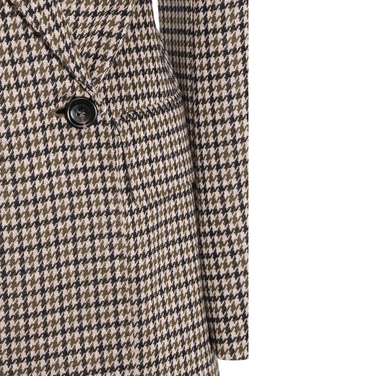 BROWN VISCOSE ECCELSO BLAZER