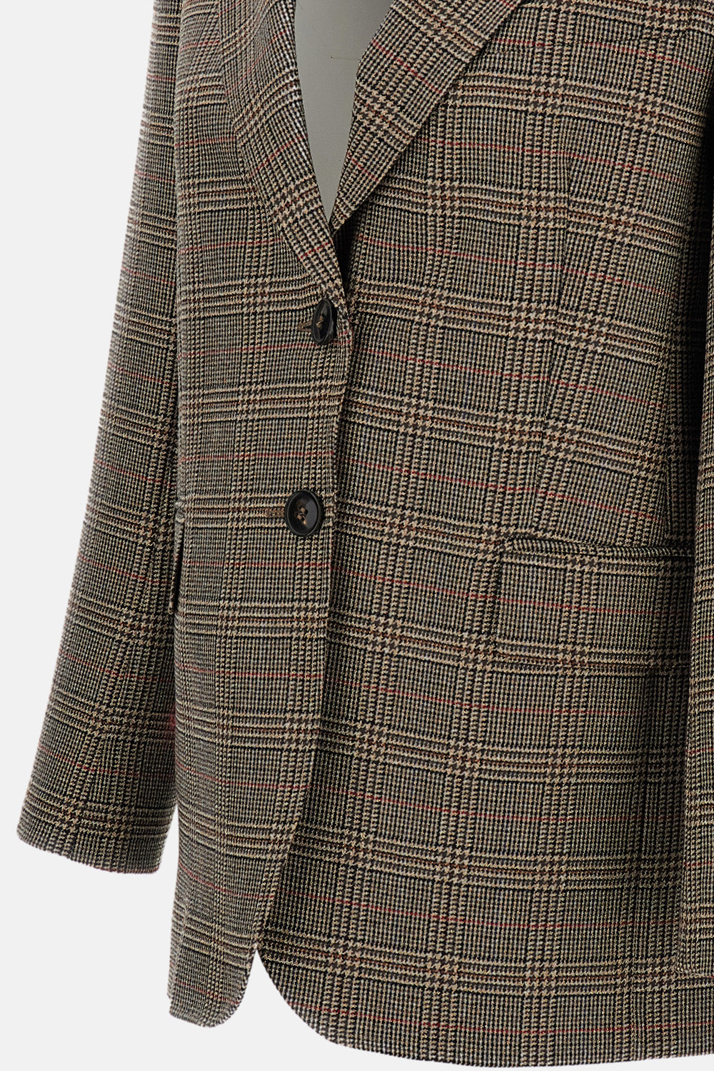 SINGLE BREASTED WOOL BLAZER