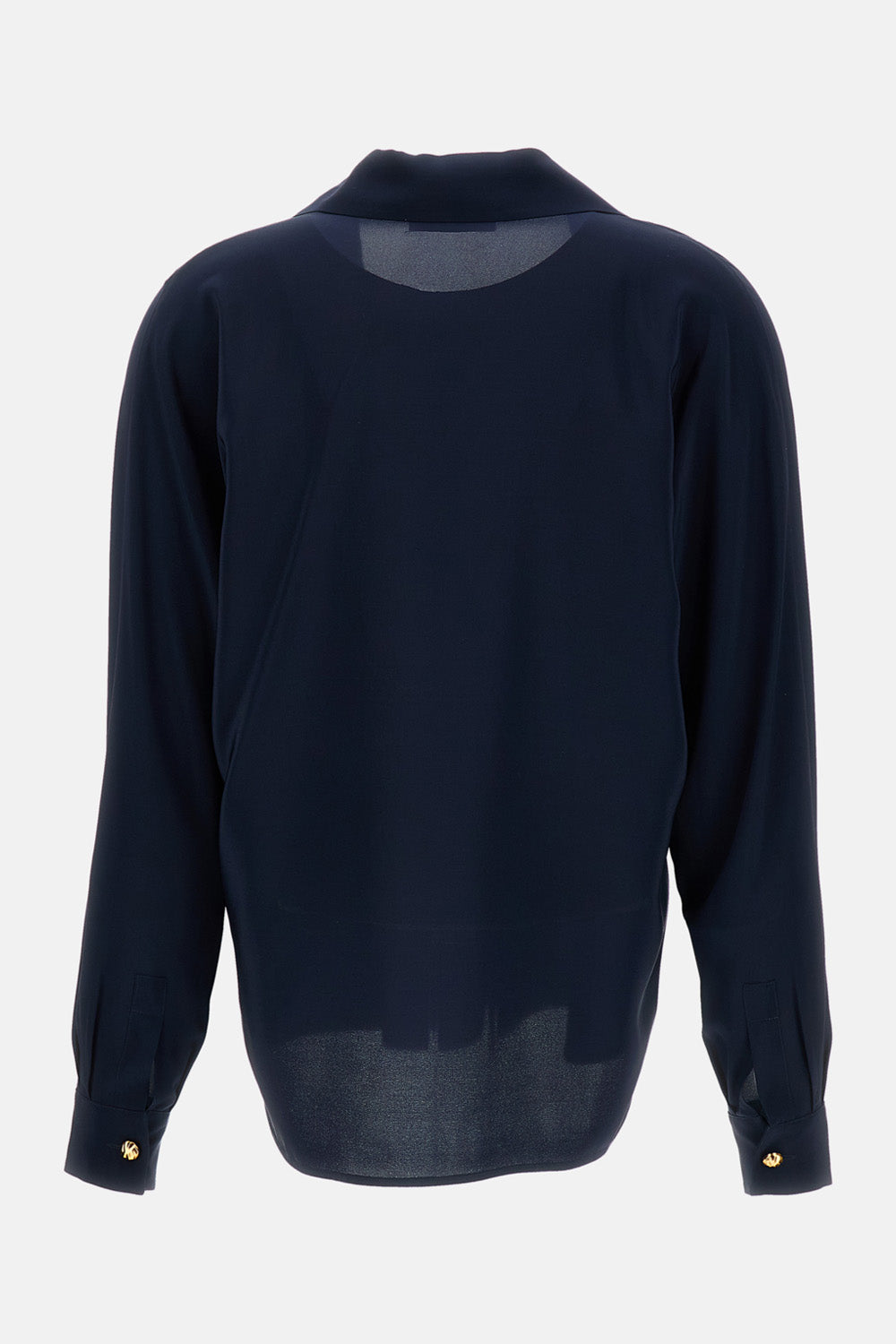 CRÊPE DE CHINE POLO SHIRT