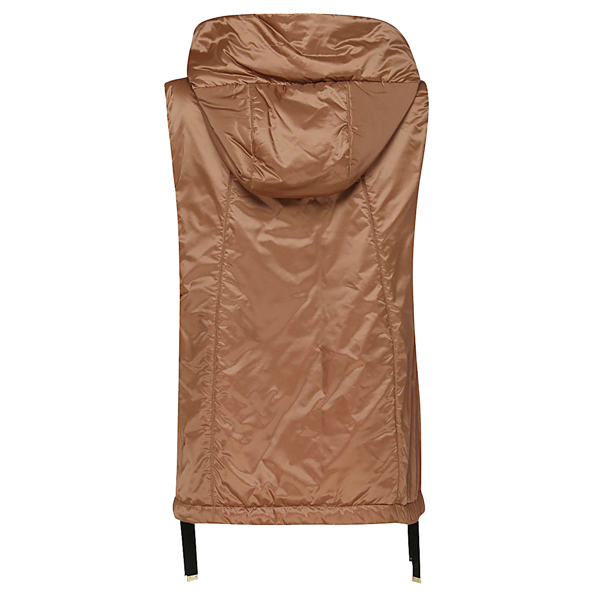 CARAMEL VEST PUFFED DOWN JACKET