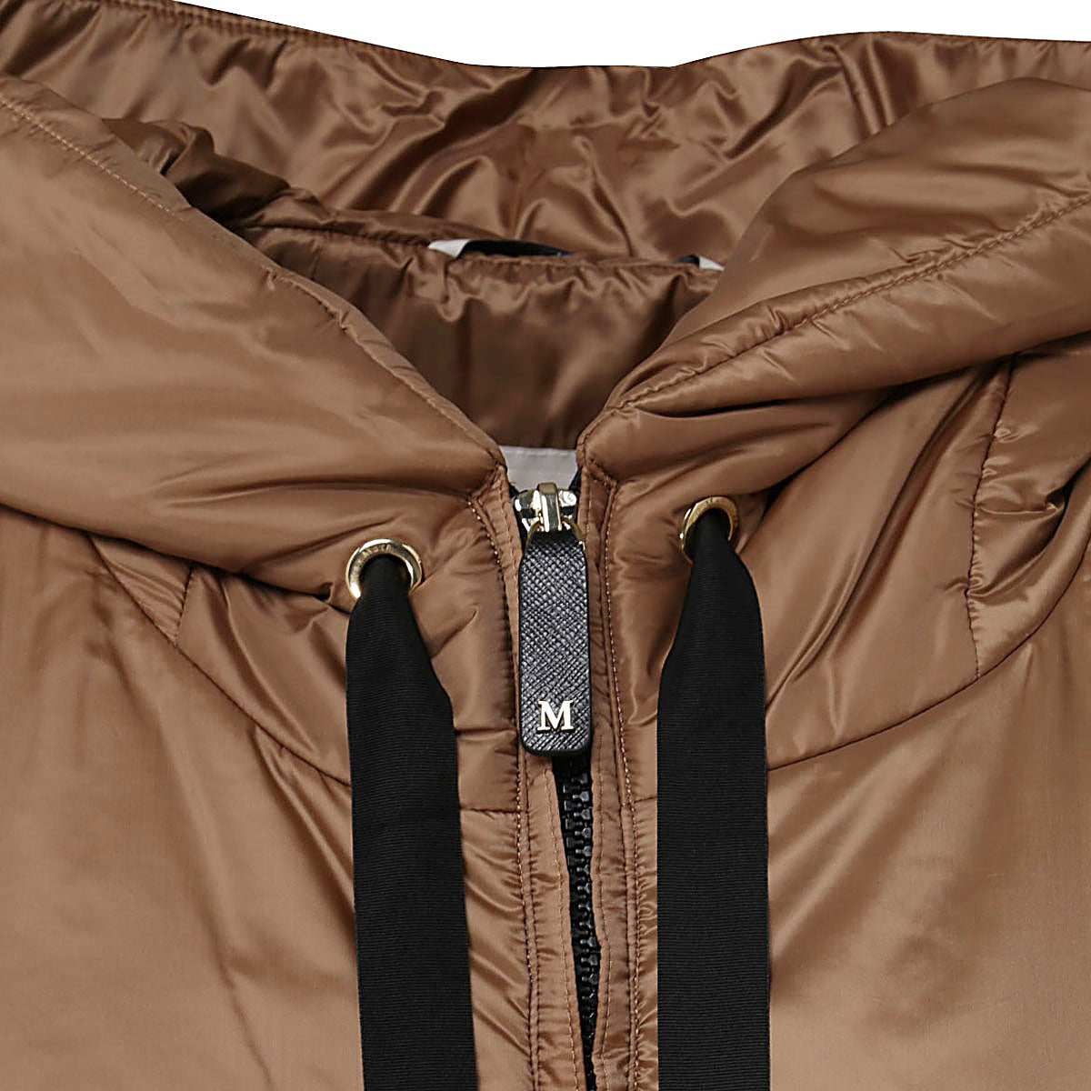 CARAMEL VEST PUFFED DOWN JACKET