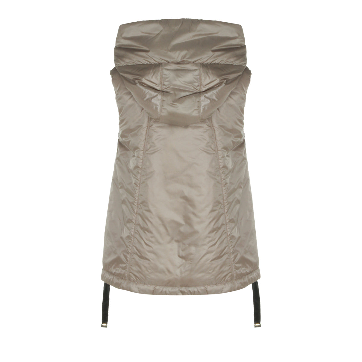 NEW BEIGE VEST DOWN JACKET