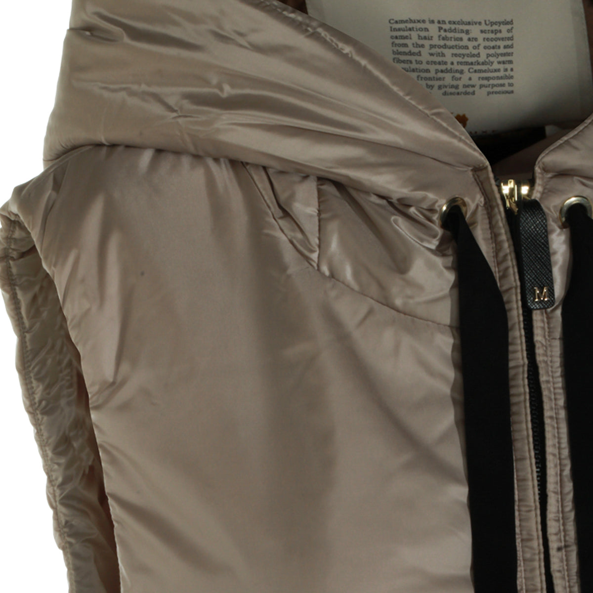 NEW BEIGE VEST DOWN JACKET