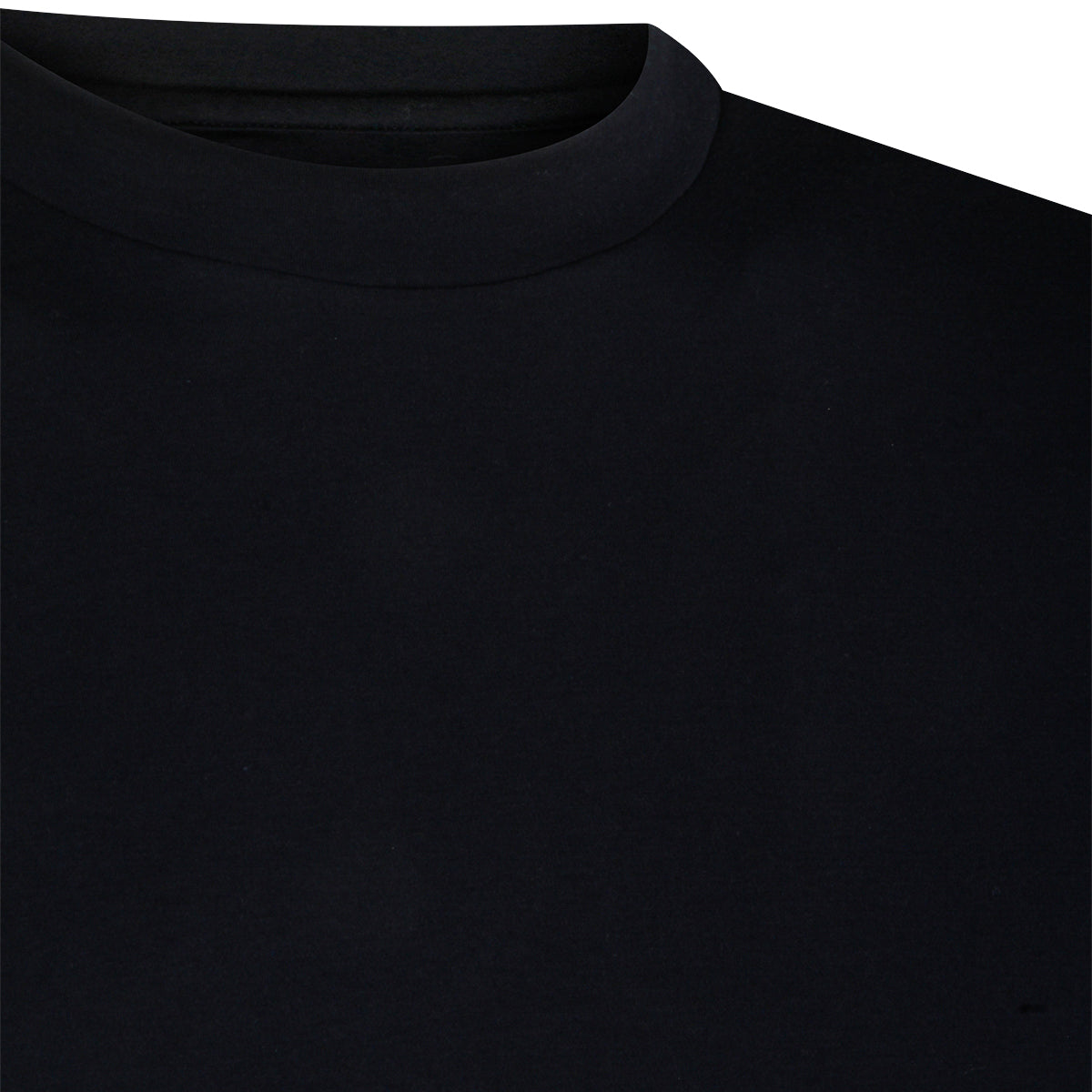 DARK BLUE COTTON T-SHIRT