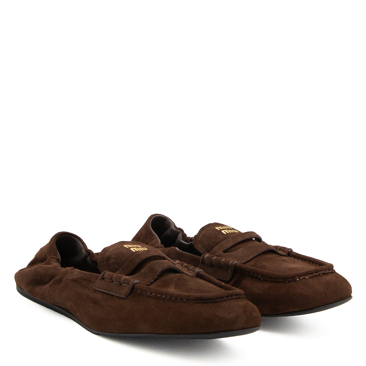 DARK BROWN LEATHER LOAFERS