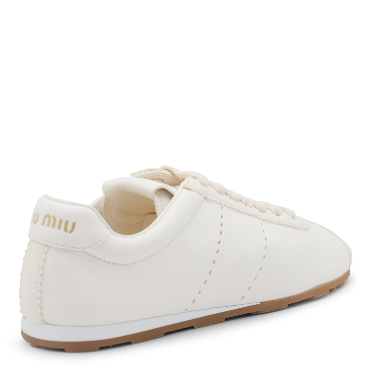 WHITE LEATHER SNEAKERS