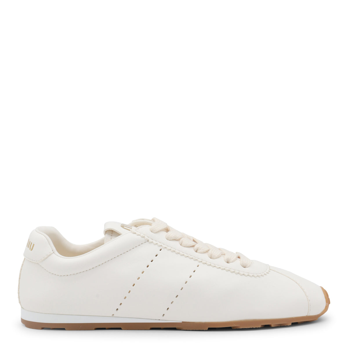 WHITE LEATHER SNEAKERS